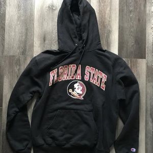 Florida State FSU Black Hoodie